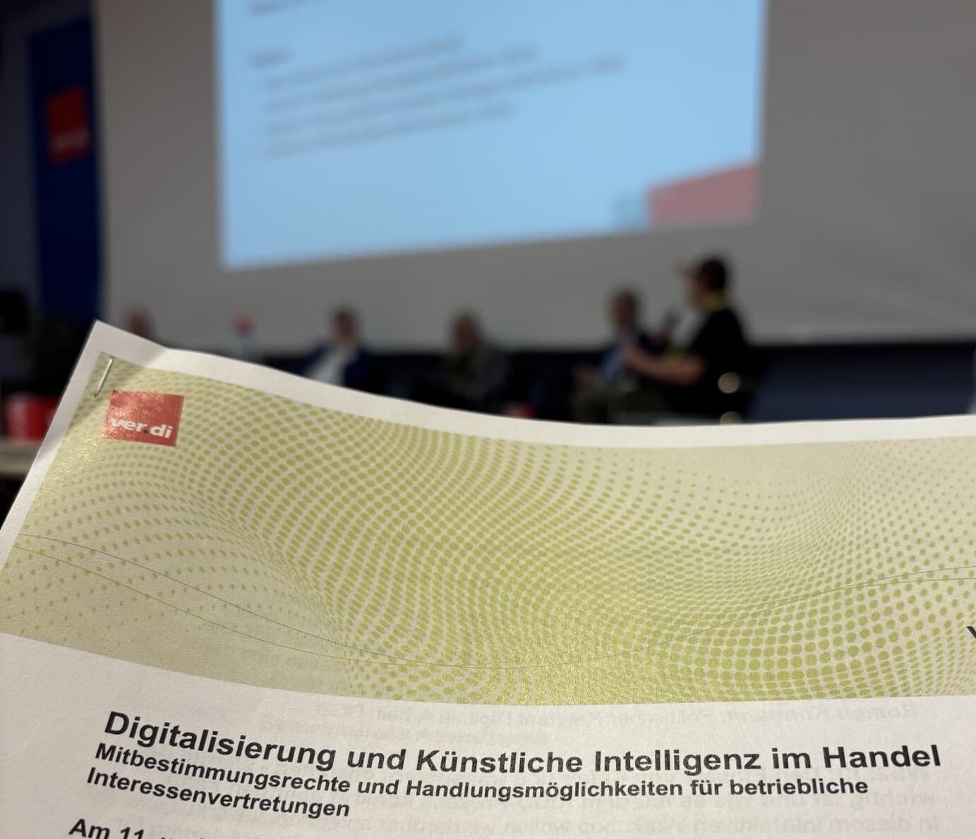 ver.di holds AI in retail conference to put workers at the centre of AI transformation 