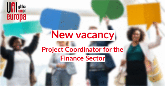 Project Coordinator Finance sector